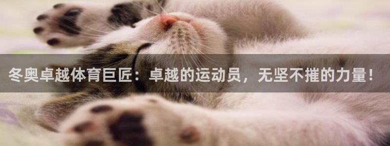 看球体育在线下载：冬奥卓越体育巨匠：卓越的运动员，无坚不摧的力量！